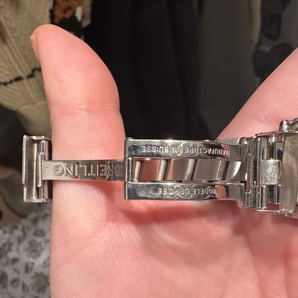 Breitling Colt Oceane steel quartz women's watch A77380 - Picture 5 of 5